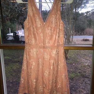 A Black Swan “Misty Rose” color dress